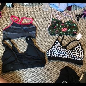 Small Various Brand Sports Bra Bundle